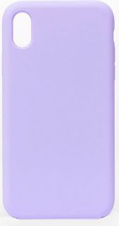 Evelatus iPhone XR Premium mix solid Soft Touch Silicone case Lilac Purple purpurs