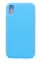 Evelatus iPhone XR Premium mix solid Soft Touch Silicone case Sky Blue zils