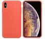 Evelatus Evelatus Apple iPhone Xs Soft Premium Soft Touch Silicone Case Nectarine