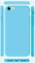 Evelatus Evelatus Apple iPhone 7 / 8 Premium Soft Touch Silicone Case Sky Blue
