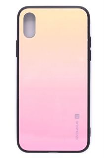 Evelatus Evelatus Apple iPhone X / Xs Gradient Glass Case 1 Mild Melon