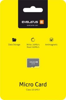 Evelatus Micro Card SD 64GB 3.0 W:20mb / s; R:60mb / s