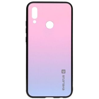 Evelatus Evelatus Huawei Y7 2019 Gradient Glass Case 2 Bubble Gum