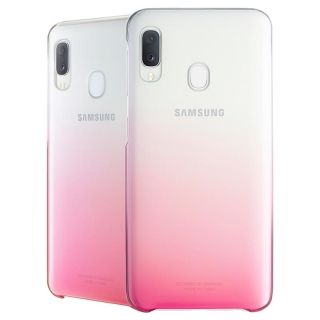 Samsung Galaxy A20e Gradation Cover EF-AA202CPEGWW Pink rozā