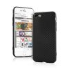 Aksesuāri Mob. & Vied. telefoniem - ILike iPhone XR 6,1'' Carbon Feber Back Case Black melns 