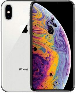 Apple iPhone Xs Max 64GB MT512RM / A Silver sudrabs