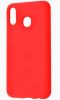 Aksesuāri Mob. & Vied. telefoniem Evelatus Evelatus Samsung A20E Soft Touch Silicone Red sarkans 