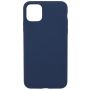 Evelatus iPhone 11 Pro Premium Soft Touch Silicone case Dark Blue zils