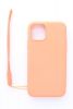 Aksesuāri Mob. & Vied. telefoniem Evelatus Evelatus Apple iPhone 11 Soft Touch Silicone Case with Strap Pink roz�...» Ekrāna aizsargplēve
