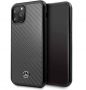 - Mercedes-Benz Apple iPhone 11 Pro Max Hard Case Leather Carbon Fiber Black