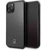 Aksesuāri Mob. & Vied. telefoniem - Mercedes-Benz iPhone 11 Pro Max Hard Case Leather Carbon Fiber Black m...» 