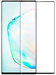 Evelatus Galaxy Note 10 3D Full Glue Curved Aluminosilicate Glass 9H (0.26mm) + Camera Protector 