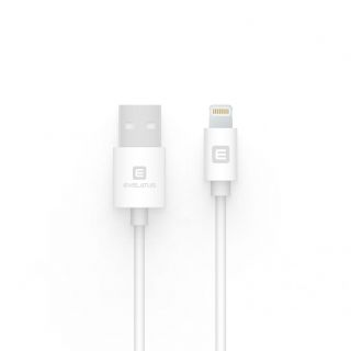 Evelatus Lightning cable 2M MFI07 White balts