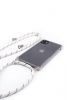 Aksesuāri Mob. & Vied. telefoniem Evelatus iPhone X / XS Case with rope White Stripes Transparent balts 