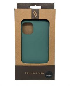 - Connect Apple iPhone 11 Soft case with bottom Midnight Green zaļš zaļš