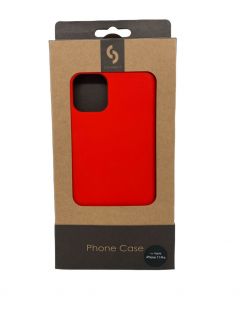 - Connect Apple iPhone 11 Pro Soft case with bottom Red sarkans