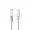 Aksesuāri Mob. & Vied. telefoniem Evelatus Evelatus Apple Type-c Lightning Data Cable fast charge 1m MFI08 Gray p...» 