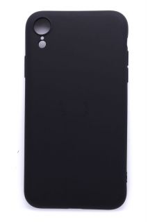 Evelatus iPhone XR Nano Silicone Case Soft Touch TPU Black melns