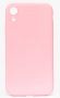 Evelatus Evelatus Apple iPhone XR Nano Silicone Case Soft Touch TPU Light Pink