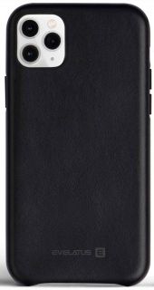 Evelatus iPhone 11 Pro Leather Case Black melns