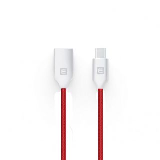 Evelatus Data Cable for Type-C devices TPC06 1m Red sarkans