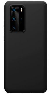 Evelatus Evelatus Huawei P40 Soft Touch Silicone Black melns