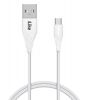 Aksesuāri Mob. & Vied. telefoniem - ILike Charging Cable for Type-C ICT01 White balts 