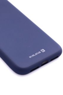 Evelatus Galaxy A04E  /  A04 Nano Silicone Case Soft Touch TPU Dark Blue zils