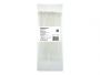 - Qoltec 52195 Zippers 2.5 200 100pcs nylon UV White