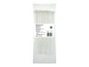 Elektro instrumenti House - Qoltec 52195 Zippers 2.5 200 100pcs nylon UV White 