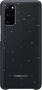 Samsung Samsung - Galaxy S20 LED cover case Black
