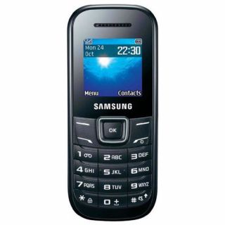 Samsung GT-E1200 Keystone 2 Black melns