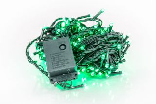 - KL LED Christmas Lights 200LED RS-112 14m. Green zaļš