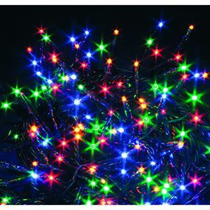 - N / A 500 LED 30.0m. zaļš vads krāsainās