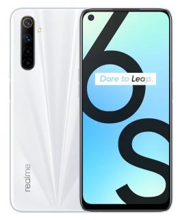 Xiaomi Realme 6s 4 / 64GB DS Lunar White balts o-box