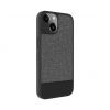 Aksesuāri Mob. & Vied. telefoniem - iLike 
 Apple 
 iPhone 14 Plastic Leather Back Cover 
 Gray pelēks 