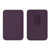 Aksesuāri Mob. & Vied. telefoniem Evelatus iPhone Genuine leather wallet with MagSafe Deep Purple purpurs 