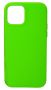 Evelatus iPhone 12 / 12 Pro Premium Silicone case Soft Touch Fluerescent Green zaļš