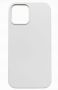 Evelatus iPhone 12 / 12 Pro Premium Silicone case Soft Touch White balts