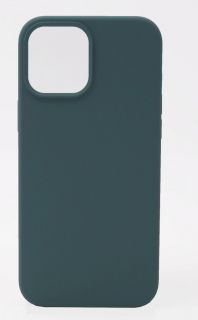 Evelatus iPhone 12 Pro Max Premium Silicone case Soft Touch Pine Green zaļš