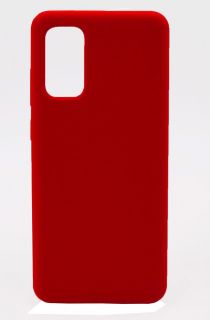 Evelatus Galaxy S20 Plus Premium mix solid Soft Touch Silicone case Red sarkans