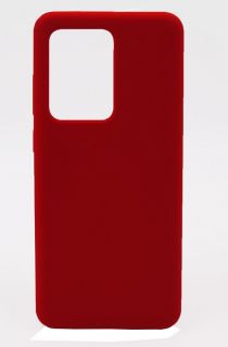 Evelatus Galaxy S20 Ultra Premium mix solid Soft Touch Silicone case Red sarkans