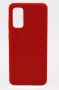 Evelatus P40 Premium mix solid Soft Touch Silicone case Red sarkans