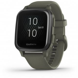 Garmin Venu Sq, NFC, Music, Moss / Slate Black melns