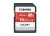 Носители данных Toshiba SDHC Class 10  UHS I  Exceria Type HD 16Gb Сборные компактные кейсы