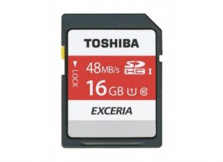 Toshiba SDHC Class 10  UHS I  Exceria Type HD 16Gb