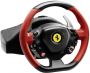 - Steering Wheel Ferrari 458 Spider Racing Wheel Black / Red melns sarkans