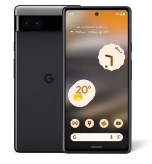 Google Pixel 6a Charcoal, 6.1 '', OLED, 1080 x 2400, Tensor 5 nm , Internal RAM 6 GB, 128 GB, Nano-SIM, 4G, 5G, Main camera 12.2+12 MP, Secondary camera 8 MP, Android, 12, 4410 mAh