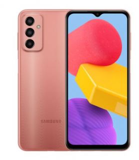 Samsung Galaxy M13 M135 Orange, 6.6 '', PLS LCD, 1080 x 2408, Exynos 850 8nm , Internal RAM 4 GB, 64 GB, Dual SIM, 4G, Main camera 50+5+2 MP, Secondary camera 8 MP, Android, 12, 5000 mAh