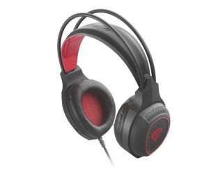 - RADON 300 Gaming Headset, Built-in microphone, Black / Red melns sarkans